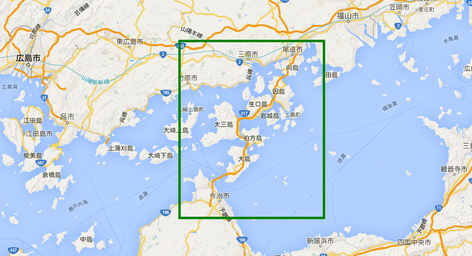 岛波海道地图